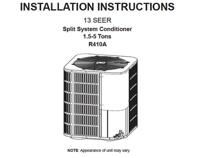 13SEER-Cooling-Only-Condensing-Unit