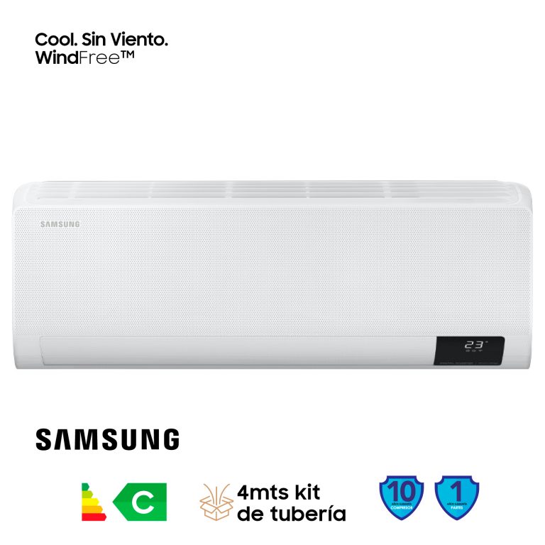 AIRE ACONDICIONADO MINI SPLIT INVERTER 18000 BTU/h 220V R410A / WIND FREE SAMSUNG Aire Acondicionado Medellin