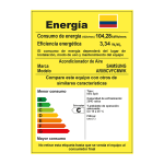 AIRE Acondicionado | MINI Split Inverter | 9000 Btu/h | 220V | R410a | WIND FREE | Samsung - Image 9