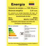 AIRE Acondicionado | MINI Split ON / OFF | 12000 BTU | 220V | Eficiencia 13S | R410a | Midea - Image 4