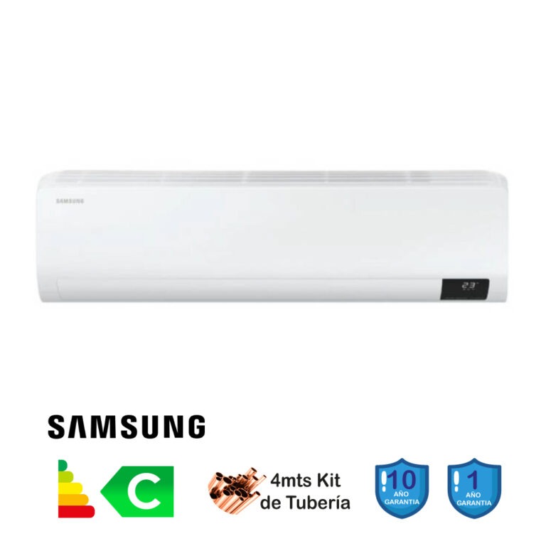 AIRE ACONDICIONADO MINI SPLIT INVERTER 9000 BTU/h 220V R410A / DELUXE SAMSUNG AIRE ACONDICIONADO MEDELLIN