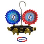Juego Manometros | R32 R410a R454b R448a CON Visor | Uniweld
