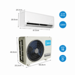 Aire Acondicionado | Mini Split Inverter | 12000 Btu/h | 220v | R32 | AI Ecomaster Midea - Image 5