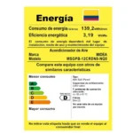 Aire Acondicionado | Mini Split Inverter | 12000 Btu/h | 220v | R32 | AI Ecomaster Midea - Image 6