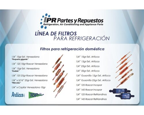 LINEA FILTROS