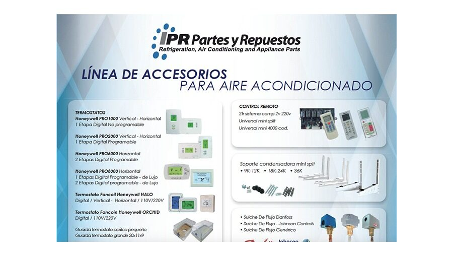 Línea ACCESORIOS PARA AIRE ACONDICIONADO