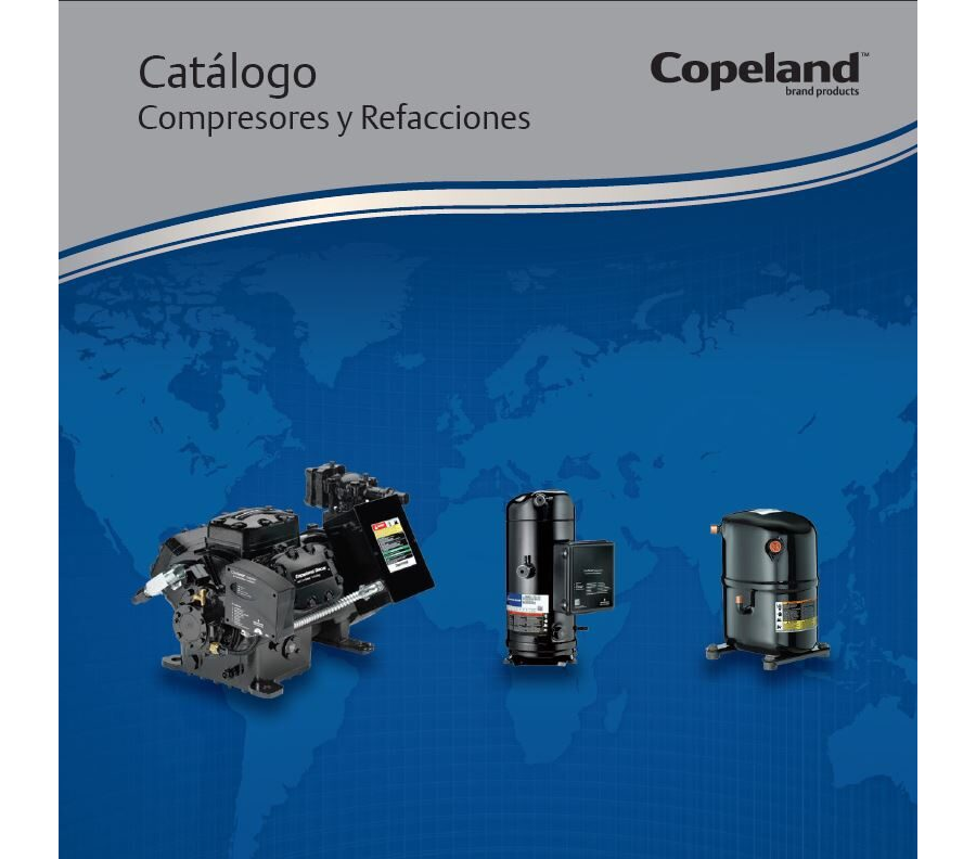 CATÁLOGO COMPRESORES Y REFACCIONES COPELAND